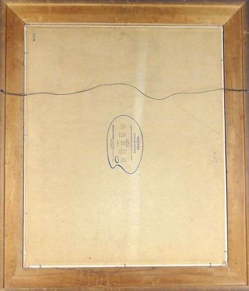 WWII ERA PORTRAIT OIL