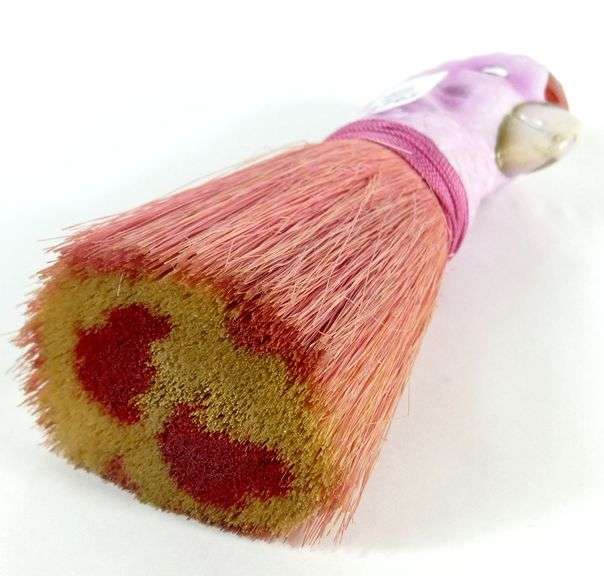 ART DECO COCKATOO WHISK BROOM