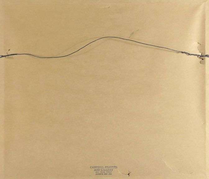 PAIR WILLIAM WINTER GRAPHITE DRAWINGS