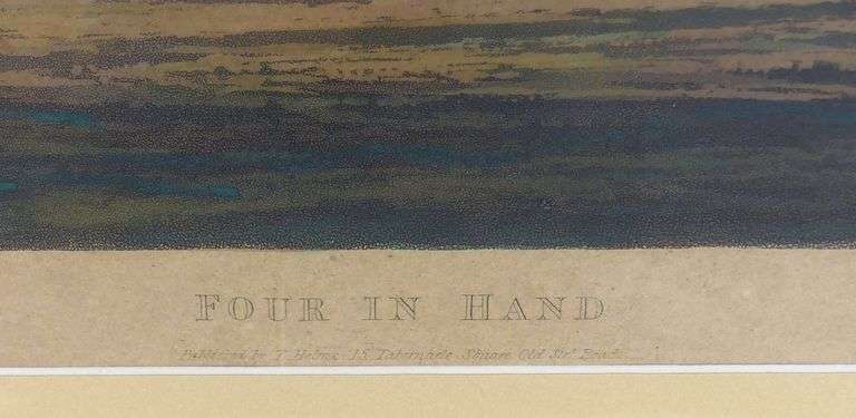 PAIR JAMES POLLARD MEZZOTINT ENGRAVINGS