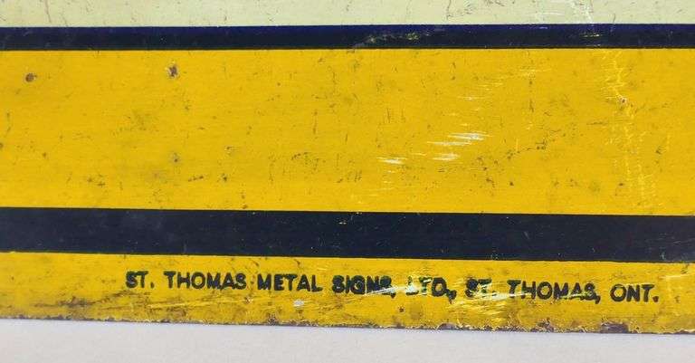 BANNER FURNACES ADVERTISING SIGN