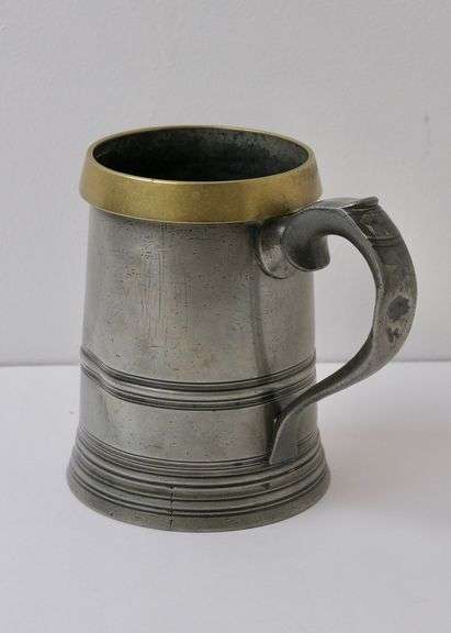 PEWTER QUART MEASURE