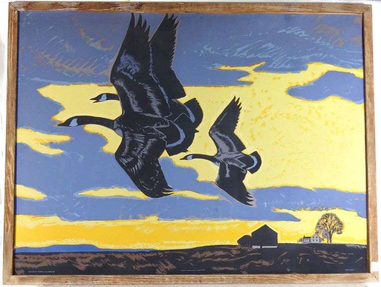 THOREAU MACDONALD SILKSCREEN