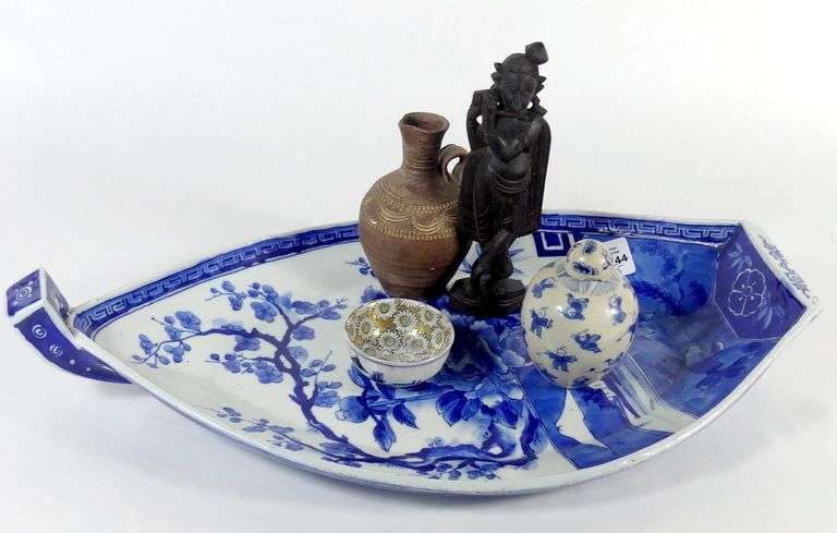 ASIAN PORCELAIN & CARVING