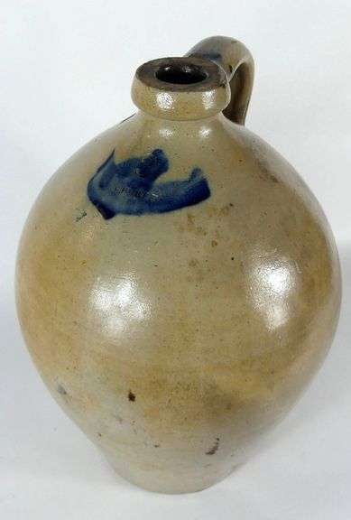 S. PURDY STONEWARE JUG