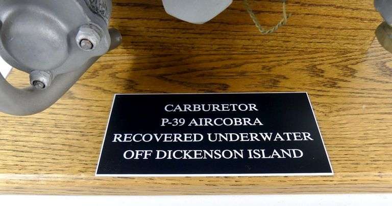 P-39 AIRACOBRA MOUNTED DISPLAY