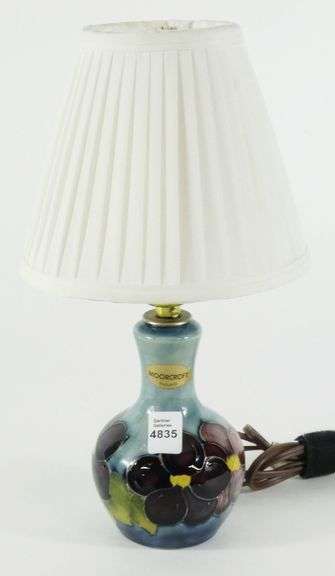 MOORCROFT TABLE LAMP