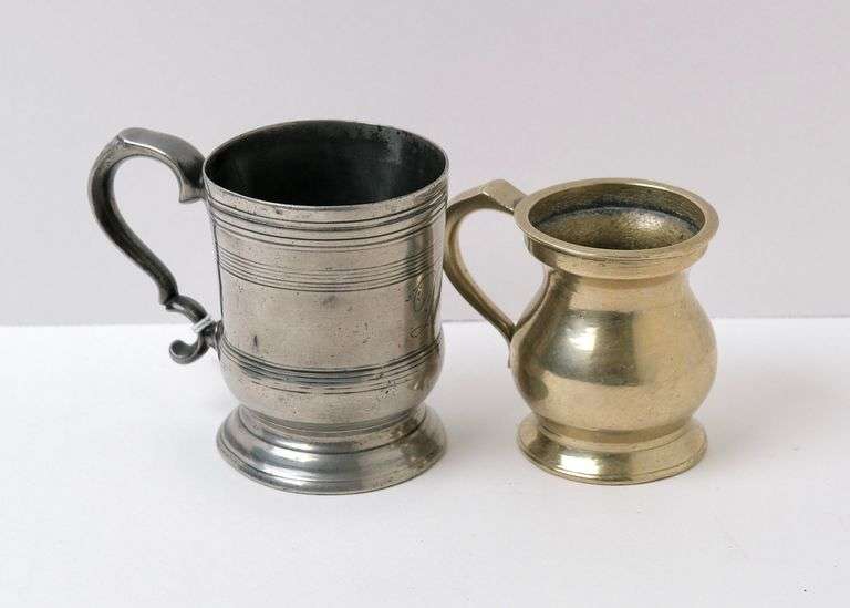 TWO ANTIQUE MEASURES