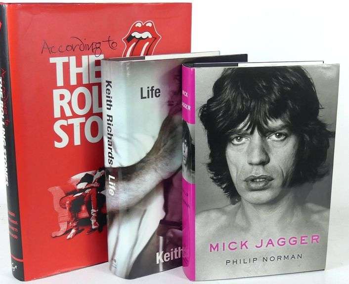 THREE VOLUMES: THE ROLLING STONES