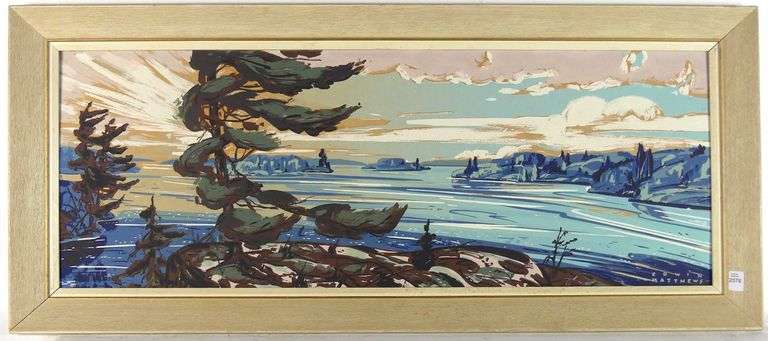 EDWIN MATTHEWS SILKSCREEN