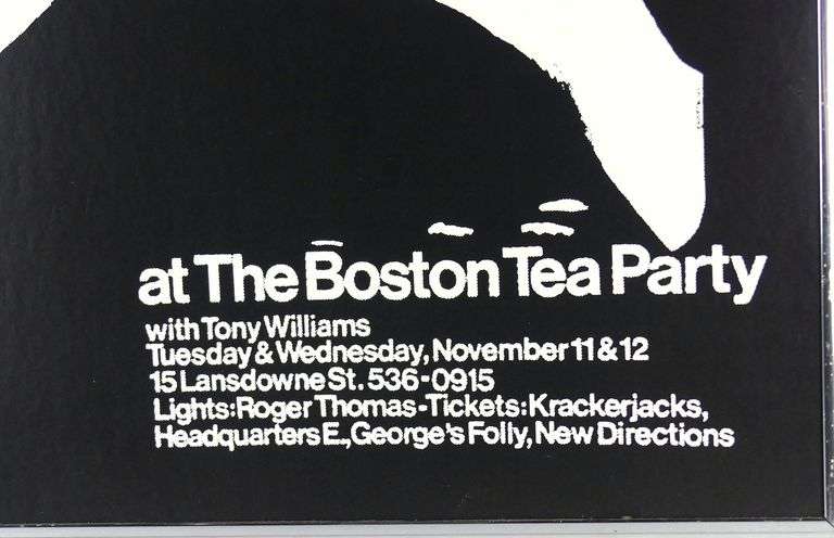 "THE WHO" CONCERT POSTER