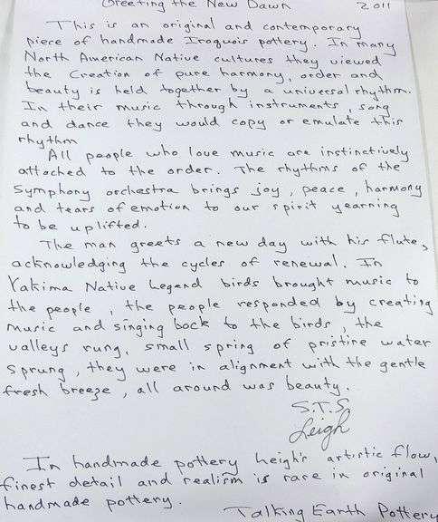 LEIGH SMITH TALKING EARTH VASE