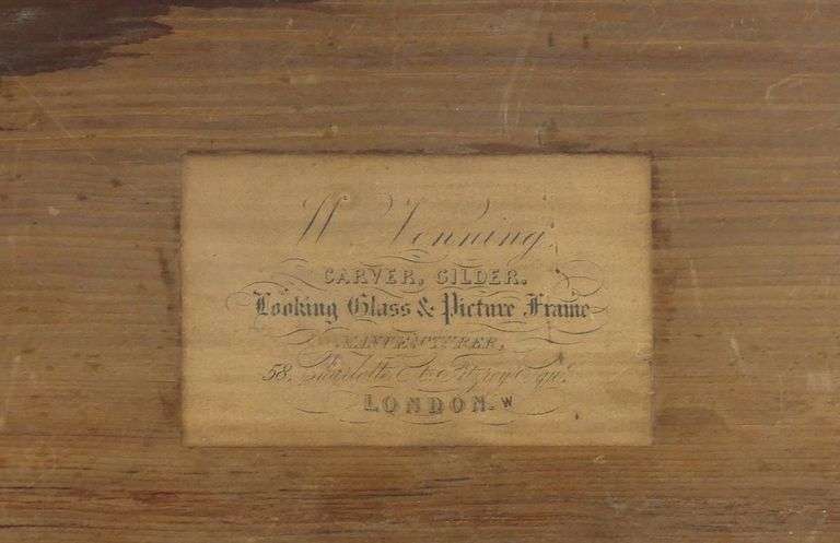 ANTIQUE BRITISH SCHOOL OIL