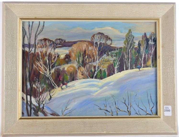 VINTAGE CANADIAN SCHOOL OIL