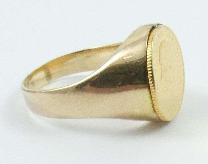 GENTLEMEN'S COIN RING