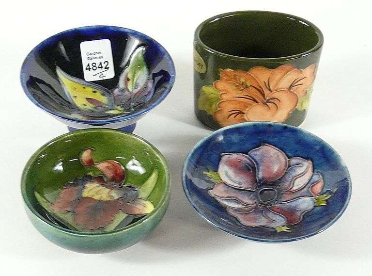 4 PIECES OF MOORCROFT