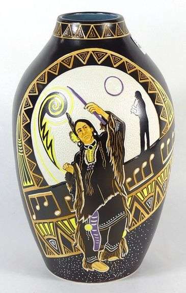 LEIGH SMITH TALKING EARTH VASE