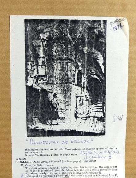 WILLIAM RUSSELL FLINT