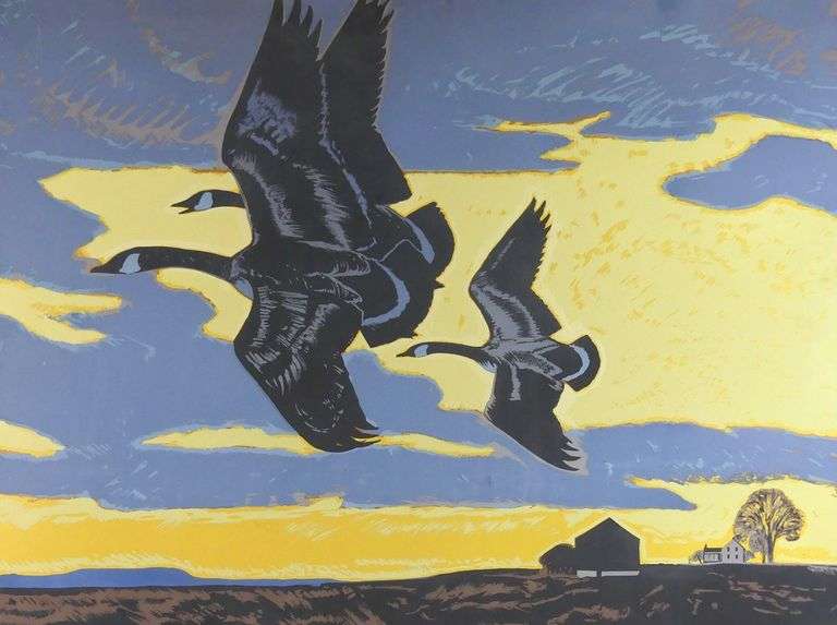 THOREAU MACDONALD SILKSCREEN