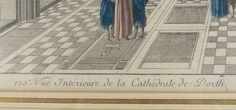 ANTIQUE FRENCH ENGRAVING