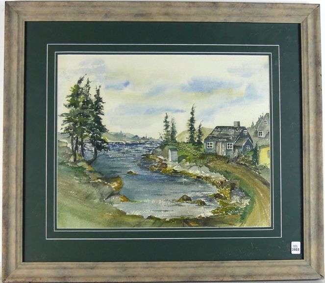 CANADIAN SCHOOL WATERCOLOUR