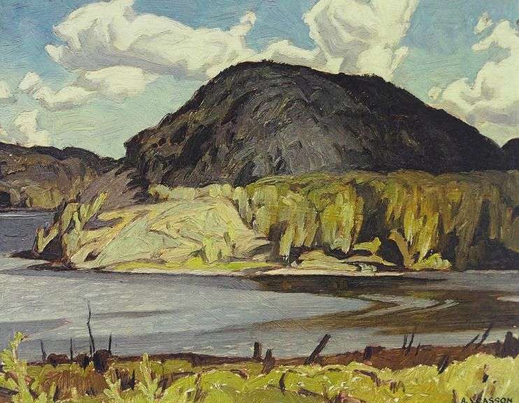 HAND-SIGNED A.J. CASSON PRINT