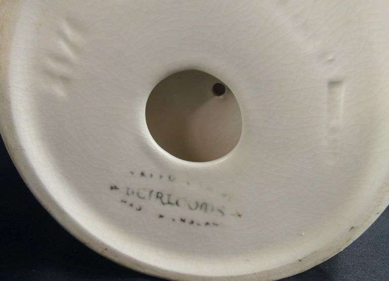 OVERSIZE ANTIQUE ENGLISH PITCHER & SYLVAC FRUIT BOWL