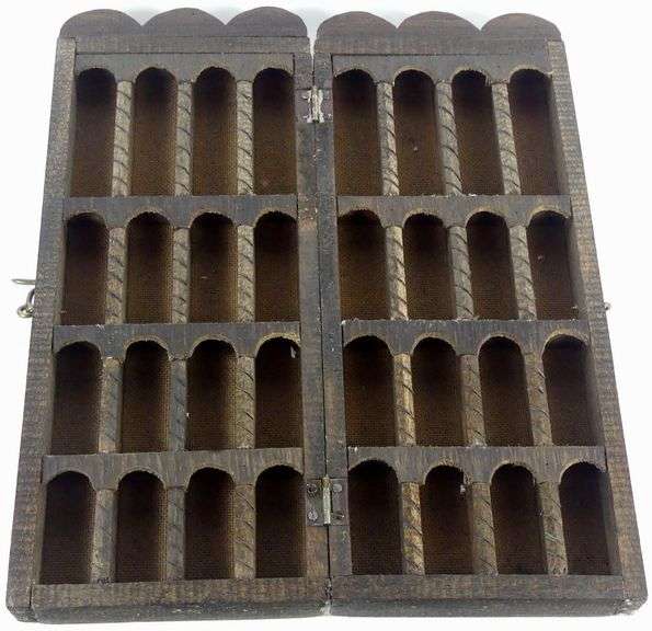 VINTAGE FOLK ART CHESS SET