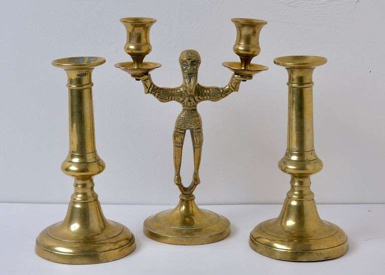 BRASS CANDLESTICKS