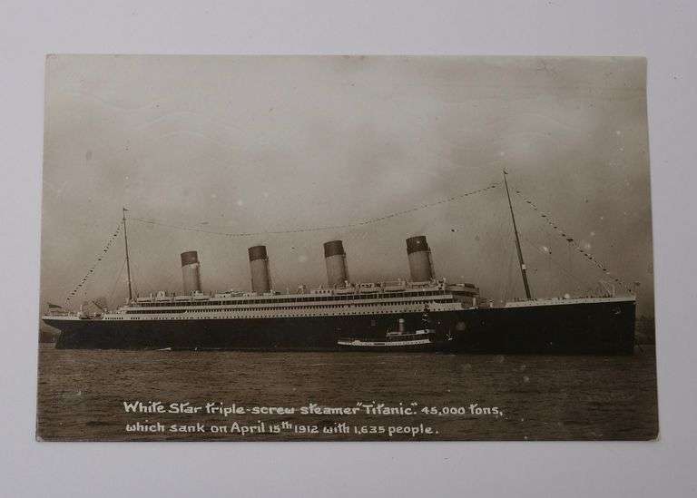 TITANIC POSTCARD