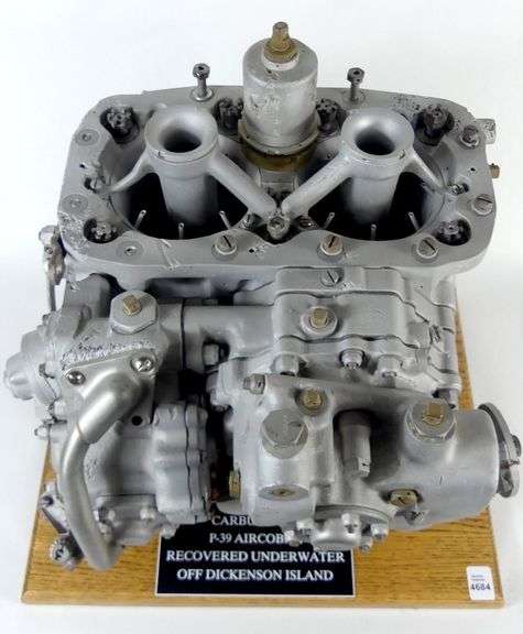 P-39 AIRACOBRA MOUNTED DISPLAY