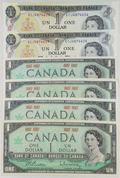 CANADIAN UNCIRCULATED CURRENCY