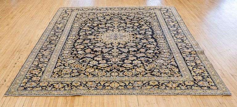 BLUE KASHAN CARPET