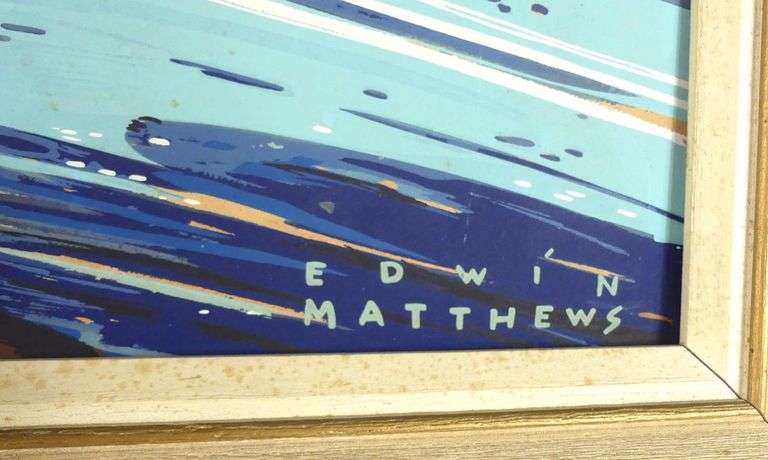EDWIN MATTHEWS SILKSCREEN