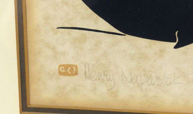 HENRY NAPARTUK WOODCUT