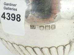 STERLING SILVER VASE