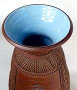 ONE-OF-A-KIND TALKING EARTH VASE BY STEVE SMITH