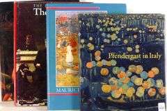 MAURICE PRENDERGAST & THOMAS EAKINS ART BOOKS