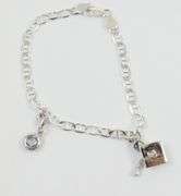 3 STERLING SILVER BRACELETS