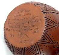 ONE-OF-A-KIND TALKING EARTH VASE BY STEVE SMITH