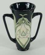 MOORCROFT TWIN-HANDLED VASE