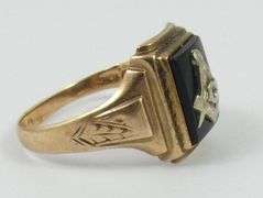 GOLD FRATERNAL RING