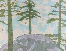 TWO BATIKS (FABRIC TEXTILES)