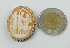 ANTIQUE CAMEO BROOCH