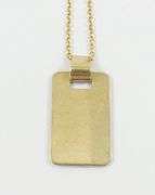 GOLD PENDANT ON CHAIN