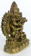 BRONZE FIGURE OF YAMANTAKA
