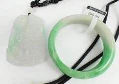 JADE BRACELET & PENDANT
