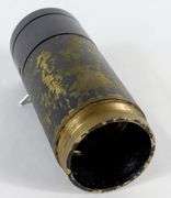 RARE ANTIQUE BRASS CAMERA LENS