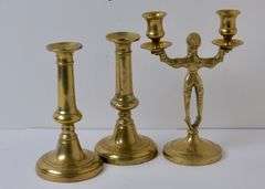 BRASS CANDLESTICKS