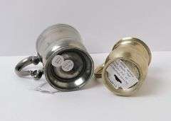 TWO ANTIQUE MEASURES